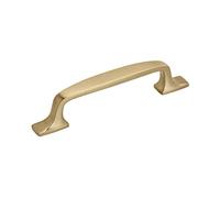 Amerock | Poignée d'armoire | Bronze champagne | 96 mm de centre à centre | Highland Ridge | 1 lot | Poignée de tiroir | Quincaillerie d'armoire