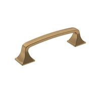 Amerock | Poignée d'armoire | Bronze champagne | 96 mm de centre à centre | Ville | 1 lot | Poignée de tiroir | Poignée d'armoire | Quincaillerie d'armoire