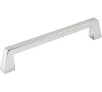 Amerock | Poignée d'armoire | Chrome poli | 160 mm de centre à centre | Blackrock | 1 lot | Poignée de tiroir | Quincaillerie d'armoire