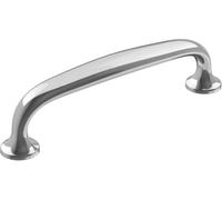 Amerock | Poignée d'armoire | Chrome poli | 96 mm de centre à centre | Renommée | 1 lot | Poignée de tiroir | Poignée d'armoire | Quincaillerie d'armoire