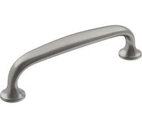 Amerock | Poignée d'armoire | Nickel satiné | 96 mm de centre à centre | Renommée | 1 lot | Poignée de tiroir | Poignée d'armoire | Quincaillerie d'armoire