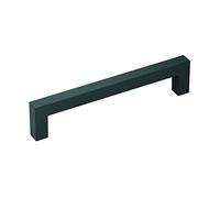 Amerock | Poignée d'armoire | Noir mat | 128 mm de centre à centre | Monument | 1 lot | Poignée de tiroir | Quincaillerie d'armoire
