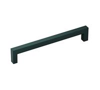 Amerock | Poignée d'armoire | Noir mat | 160 mm de centre à centre | Monument | 1 lot | Poignée de tiroir | Quincaillerie d'armoire