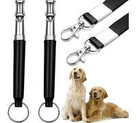 AMERRYAYUR Sifflet ultrasonique pour chien - Ultra large fréquence pour toutes les races de chiens - Sifflet de dressage professionnel silencieux
