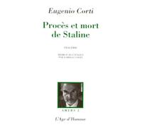 Amers, tome 2 : Procès et mort de Staline