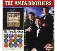 AMES BROTHERS - Hello Italy/Knees Up, Mother Brown