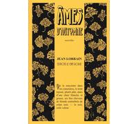 Âmes d'automne - Jean Lorrain - Le Chat Rouge - broché - Roman
