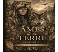 Âmes de la terre - Volume 2- Livre de coloriage en nuance de gris - Auteur MiJac