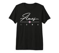 Ames Iowa (IA) T-Shirt Haut de Gamme