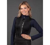 Amesbichler Protection dorsale - Gilet de sécurité pour l'équitation - Confortable à porter - Noir