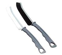 Amesor 2 Pièces Nettoyage des Interstices, Brosse À Joints Carrelage, Nettoyage pour Rainure Fenetre, Idéale pour Groove Gap Et té dans Crevasses, Brosse Multifonctionnelle