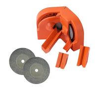 Amesor Affûteuse De Forets Pour Meuleuse | Affûteuse Universelle pour Mèches | Accessoire Pour Outils Électriques Avec Meules Pour Métal Carbure Et Cobalt