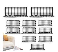 Amesor Bloqueur sous Lit - Protège-Bordure Réglable | Cache-Angle Protecteur pour Meubles Maison Animaux Chien Chat Canapé Chambre