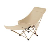 Amesor Chaises Pliantes pour Extérieur | Pliant,Tabouret Ergonomique Réglable en Hauteur Léger et Portable pour Plage Jardin Pelouse Piscine