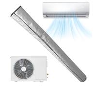 Amesor Gaine D'isolation Pour Tuyaux | Manchon Thermique Pour Fournaise | Manchon Antipoussière Et Imperméable Pour Tuyauterie, Pour Poêle, Four, Camping-Car, Extérieur, Piscine, Irrigation