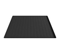Amesor Housse De Dessus Pour Lave-linge,Housse en Silicone Pliable pour Machine à Laver - Tapis Protecteur Résistant À La Chaleur Pour Sèche-Linge, Micro-Ondes Et Friteuses À Air