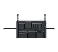 Amesor Housse De Poubelle Extérieure | Organisateur De Chantier | Organisateur D'outils De Nettoyage Pour Poubelles 120-210 Litres Maison Jardin Garage Extérieur