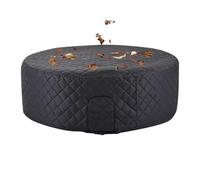 Amesor Housse Isolante pour Spa | Protection Hivernale Ronde Isotherme pour Extérieur - Protection Hivernale Étanche pour Conservation Chaleur Et Solaire Maintenance