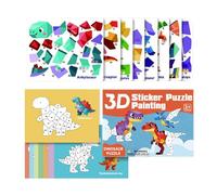 Amesor Livre de gommettes pour,Activité éducative de Voyage en Avion - Livre D'Autocollants Maternelle,pour Avion, Voiture, Train, Maison, École À La Maison, Vacances, Anniversaire, Filles,
