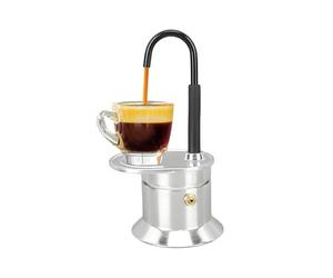 Amesor Machine À Café - Cafetière Nomade Compacte | Pot en Tube d'Alu pour Cuisine Extérieur-Pique-nique Débutant et Expérimenté