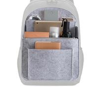 Amesor Organisateur Sac À Dos Felt - Séparateur Intérieur À Poches Multiples Pour Valise - Séparateur Grand Format Pour Randonnée Avec Multi-Poches Pour Livres Parapluies Accessoires Électroniques