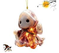 Amesor Ornements d'halloween en Acrylique | Ornements Arbre Halloween 2D,Décorations d'Intérieur pour l'Automne, Les Sorcières, la Cuisine, la Chambre, Le Salon, la Maison, la Salle de Bain, Le