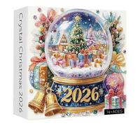 Amesor Puzzles pour Les Fêtes | Puzzle Boule de de Noël,Artisanat Loisir Créatif Cadeau Stimulant pour Hommes Femmes Débutants Jeu Décoration Intérieure Vacances