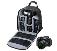 Amesor Sac À Dos Pour Appareil Photo Reflex - Sacoche Compacte pour Caméra Sans Miroir - Sac à Dos Organisateur Équipement DSLR avec Fermeture Éclair pour Hommes Femmes et Sportifs