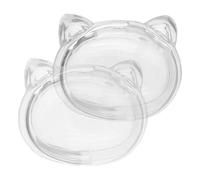 Amesor Souvenir Mémorial de Poils d'animal - Pendentif en Poils De Chaton - Pendentif Organisateur Transparent en Acrylique pour Chérir la Mémoire du Départ de Chat