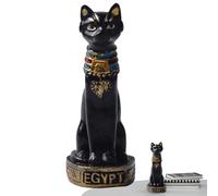 Amesor Statuette de,Sculpture de la déesse égyptienne - Collection Résine Artisanat Statue Chat Ornement Cadeau Maison Jardin Décor