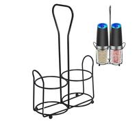 Amesor Support pour Moulin à Sel et Poivre,Porte-Moulin Avec Poignée - Organisateur De Table Stable Et Lavable Au Lave-Vaisselle