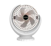 Amesor Ventilateur de Voyage - Ventilateur de Refroidissement Portable pour Extérieur et Voyage, Silencieux à 3 Vitesses Manuel pour Domicile Bureau Camping Chambre Travail Sommeil