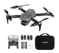 Ameta S20 Lite Drone avec Camera 4K UHD pour Adulte et Enfant Debutant | Moteur Sans Balais, FPV, Mini, Vol de 36min, Maintien D'altitude, Jouet Cadeau, pour Hommes et Garcon, Moins de 250g