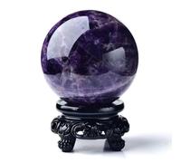 Amethyst Ball Ornaments Dream Amethyst Ball Stone Polished Home feng Shui Bureau Office Crystal Ball Ornaments,Amethyst Ball-10cm