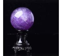 Amethyst Ball Ornaments Purple air from The East Home Living Room Bedroom Accessories Craft Gifts,40mm Gemstone Stone