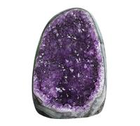 Amethyst Cluster Irregular Crystal Geode Rock Raw Purple Clusters Unpolished Quartz Gemstone Stone Home Decor,100~150g