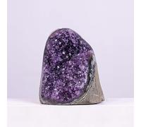 Amethyst Cluster Ornaments, Town Crystal cave, Mine Home Decoration Feng Shui,Purple,400~500g Gemstone Stone