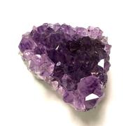 Amethyst Clusters cave Fragments Home Decoration Crystal Cluster Pieces Ornaments,Purple,100~150g Gemstone Stone