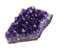 Amethyst Clusters Crystals Geode Raw Crystal Stones Witchcraft Gemstone Purification Ornaments,191-220g Gemstone Stone