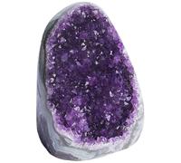 Amethyst Crystal Rock, 100-300g Natural Amethyst Geode positif Energy Crystals and Healing Stones Bureau du bureau de la maison Décoration