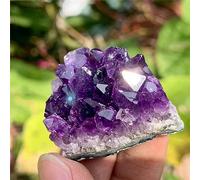 Amethyst Stone Purple Amethysts Crystals Cluster Rock Crystal Point Wand Crafts (Size : 30-40g 1PC)