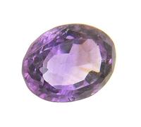 Améthyste naturelle certifiée en laboratoire 5,25 Ratti / 4,72 carats Pierre d'améthyste Katela-B07JVLP711