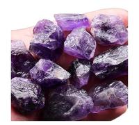 Améthyste naturelle, pierre précieuse énergétique originale, cristal de guérison, Quartz minéral, Style Chakra Reiki, pierre d'aromathérapie(100-110g(3-5pcs))