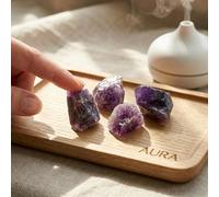 Amethyste Pierre Naturelle, Améthyste Cluster Naturelle Cristal Pierre Brute Décoration, Lithotherapie Pierre De Protection Cristal, pour cristallothérapie méditation cristaux
