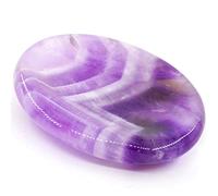 Amethyste Pierre Naturelle Améthyste Cristal Lithotherapie Stress Anxiété Angoisse - worry stone (Améthyste)