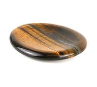 Amethyste Pierre Naturelle Améthyste Cristal Lithotherapie Stress Anxiété Angoisse - worry stone (Oeil de tigre)