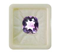 Améthyste violette naturelle de 55 Carat, pierre précieuse calibrée, forme carrée à facettes, utilisée pour la fabrication de bijoux, de guérison des chakras, pierre de naissance de 4 Carat