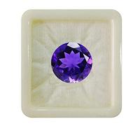 Améthyste violette naturelle de 55 Carat, pierre précieuse en vrac, calibrée, forme ronde à facettes, utilisée pour la fabrication de bijoux, de guérison des chakras, 3 Carat