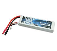 AMEWI 11,1V 5000mAh 40C LiPo 5mm Prise Dorée / Housse Souple / 28896