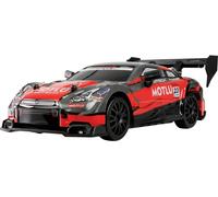 Amewi 21112 Drift Racing Car 1:24 Véhicule RC débutant électrique Voiture de sport 4 roues motrices (4WD) avec accu et câble de charge, avec effet lumineux